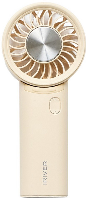 아이리버 휴대용 스톰 BLDC모터 미니 손 선풍기, IF-C38T, Beige