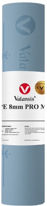 밸런시스 TPE 8mm PRO 매트, 스톤블루, 1개