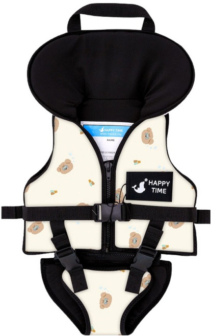 베베누보해피타임 유아용 힙쉴드 구명조끼, 퍼피고글, 1개