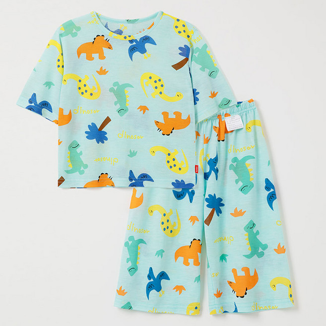 오즈키즈 아동용 디노공룡 실내복 상하 세트