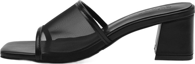 사뿐 여성용 메이린 메쉬 샌들 뮬 5cm