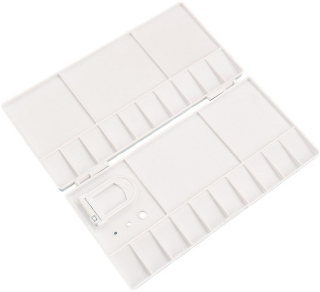 온예리 전문가용 수채화 팔레트 화이트, 1개, 20칸