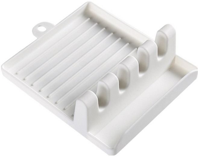 온예리 수채화 붓 거치대 팔레트 화이트, 1개, 1칸