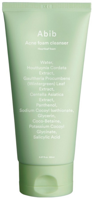 아비브 아크네 폼 클렌저 어성초 폼, 150ml, 1개