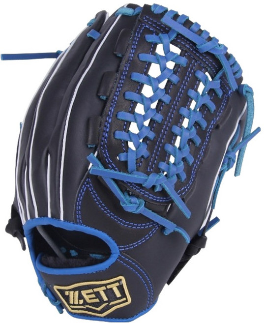 제트 브론즈급 글러브 우투용 BPGK-3531, 블랙 + 블루 + 화이트, 1개