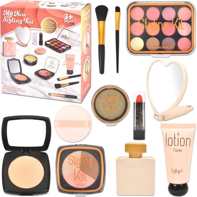 뷰티 스타일링 메이크업 화장품 11종 키트, 블랙, 1세트