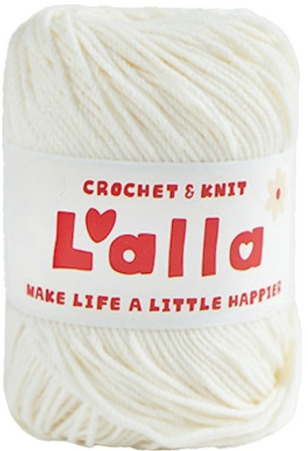 앵콜스 랄라 뜨개실, 34 화이트, 1개