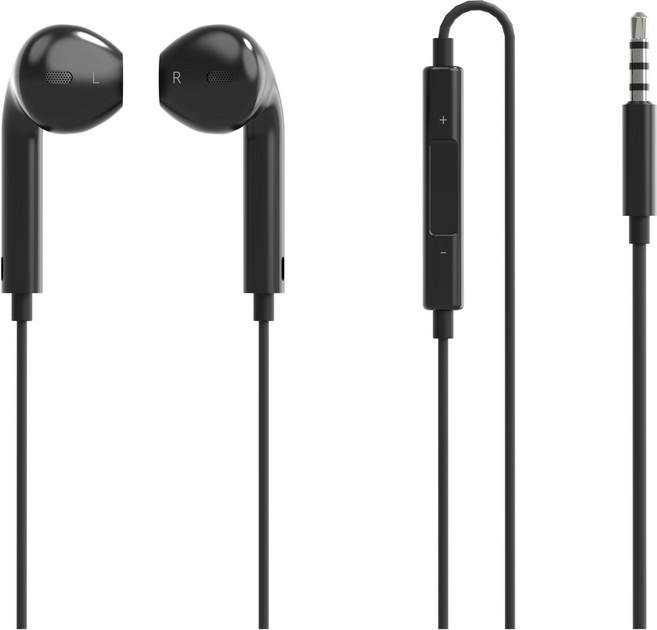 누아트 스테레오 이어팟 유선 이어폰 3.5mm NATWE - 3.5mm 블랙