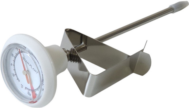빈플랜트 핸드드립 스팀피쳐용 커피 온도계, 화이트, 1개