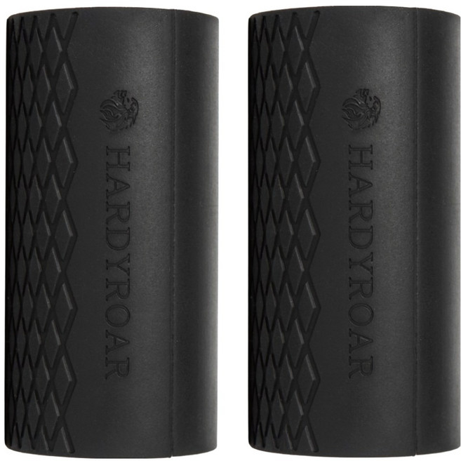 하디로어 프리미엄 덤벨 바벨 팻그립 2p, 블랙, 1개