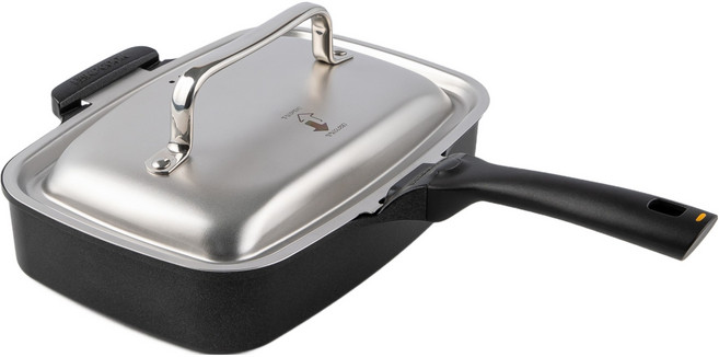 램프쿡 편수 누름팬 주물판, 1개, 31cm