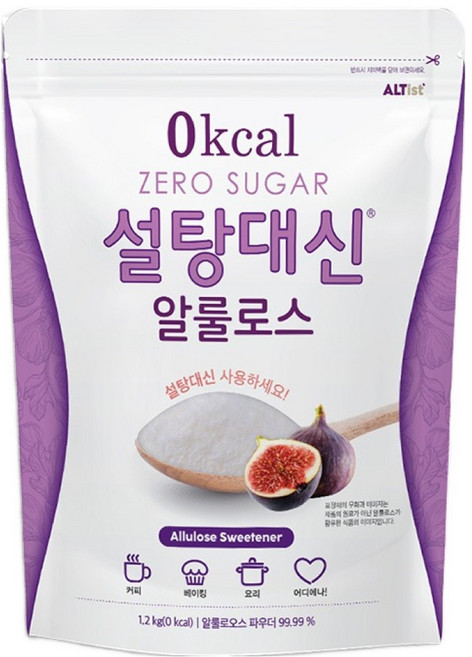 알티스트 설탕대신 대체당 나한과 알룰로스, 1.2kg, 1개