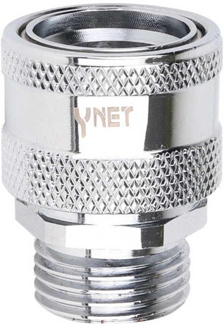 와이넷 6구 황동 수나사 커넥터, 1개