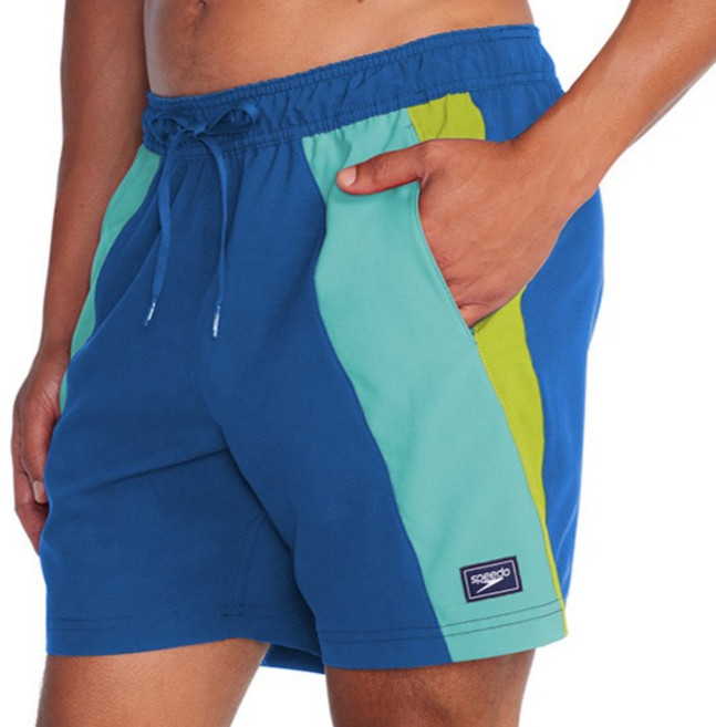 스피도 남성용 컬러 블럭 워터 쇼츠 8-00378101384