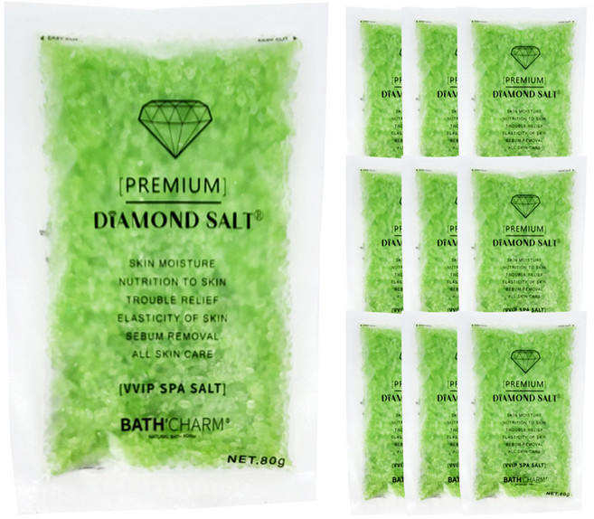 바스참 다이아몬드 솔트 입욕제 티트리, 800g, 1개