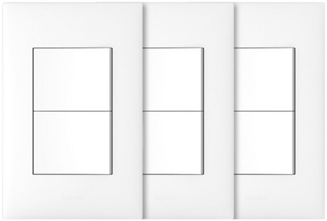 르그랑 아펠라 Simple 2구 스위치 화이트, 3개