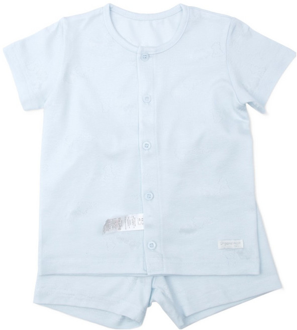 ORGANICMOM 嬰幼兒天絲短袖內衣上下套裝 MIML2B06