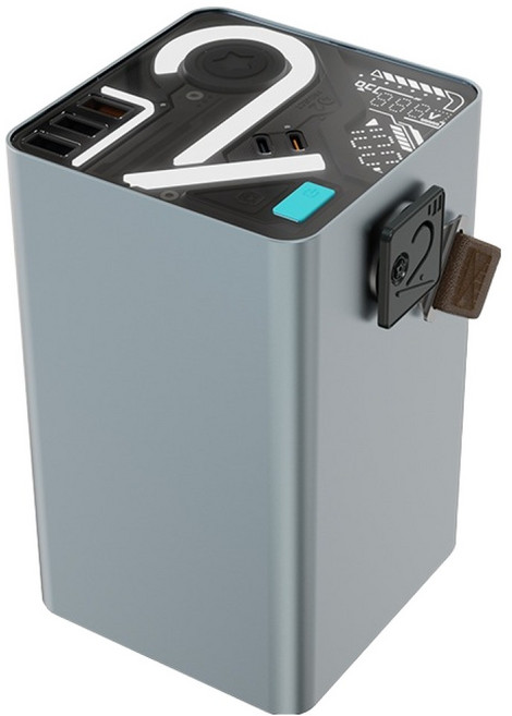 라플루 PD 100W 초고속 보조배터리 80000mAh 멀티단자, 그레이, RPB-04PRO