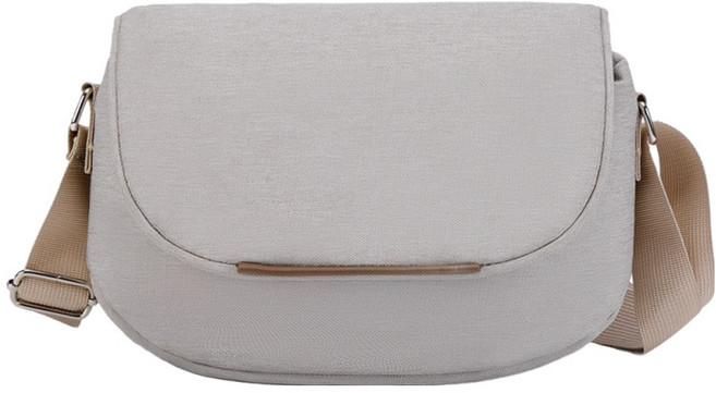 Ez2mk 뉴트렌드 카메라 숄더백 CB480, 그레이, 1개