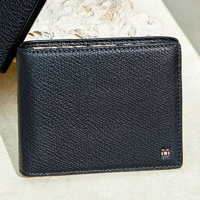 닥스 알렉스 소가죽 반지갑 DBWA4F853BK+ 케이스