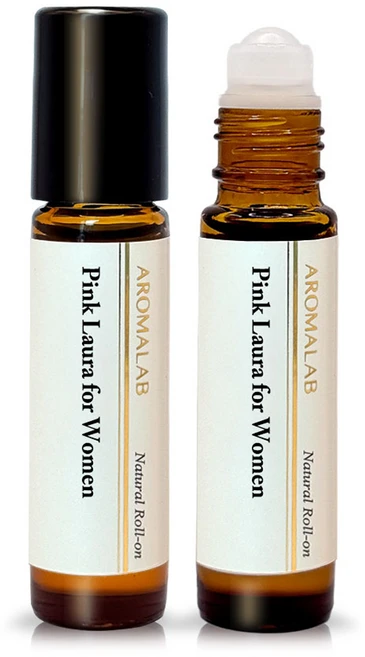 아로마랩 여성용 핑크로라 퍼퓸 롤온, 10ml, 1개 - 쿠팡