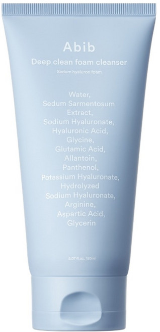 아비브 딥클린 폼 클렌저 수분초 히알루론 폼, 150ml, 1개