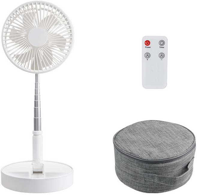 컴스 애니게이트 휴대용 선풍기 접이식 무선 스탠드 + 전용포켓 세트, TB956