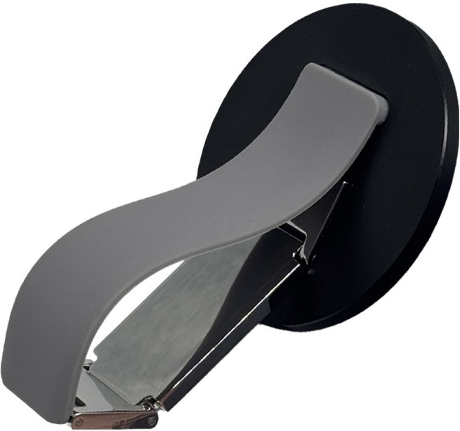 하이온 핸디 맥세이프 35 실리콘 3단 그립 거치대, 그레이, 1개