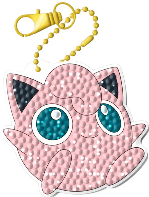 포켓몬스터 푸린 키링 보석십자수, 1개, 혼합색상