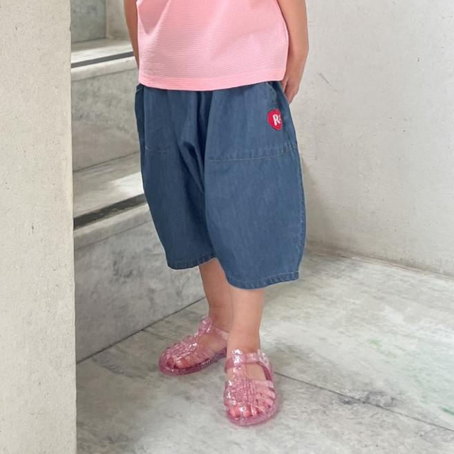로토토베베 아동용 캐리 데님 7부 팬츠