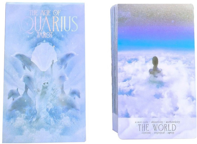 카니아 품질좋은 타로카드, the age of Aquarius tarot, 1개