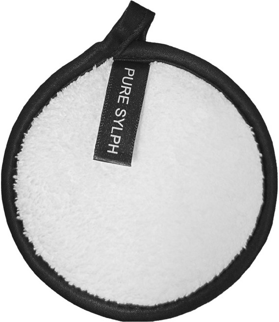 월드크린 퓨어 실크 극세사 클렌징 패드, 1개