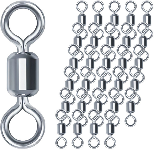 어복 스텐304 대용량 스위벨도래, 1개, 30개입