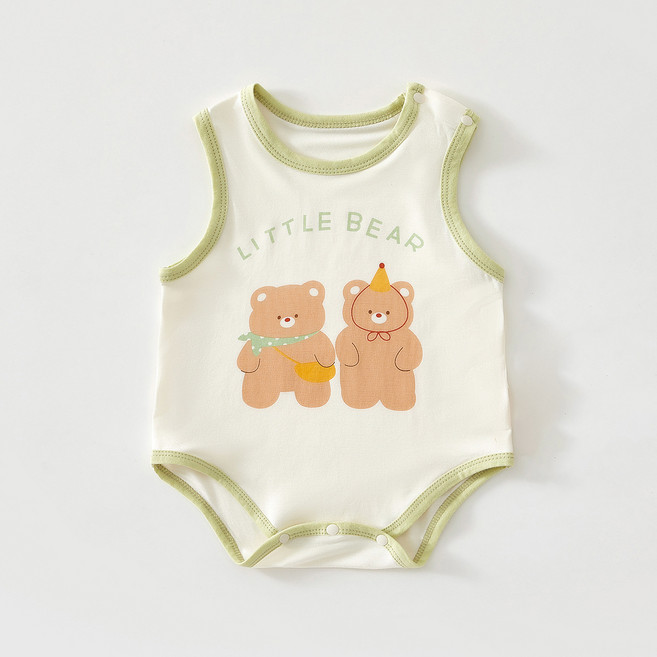 베베니즈 동물친구들 민소매 바디수트