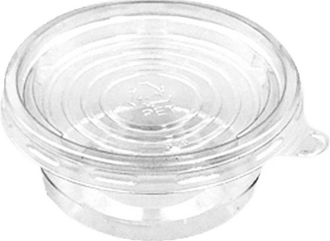 PET 깨지지않는 투명 다용도 소스용기 소 7 x 3 cm, 1개입, 100개