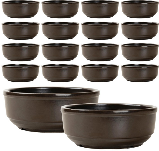 진뚝배기 비빔기 2호, 17.5cm, 18개