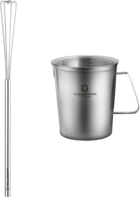바겐슈타이거 거품기 사각 소 + 쿠킹저그 500ml 세트, 거품기 사각 +쿠킹저그, 1개