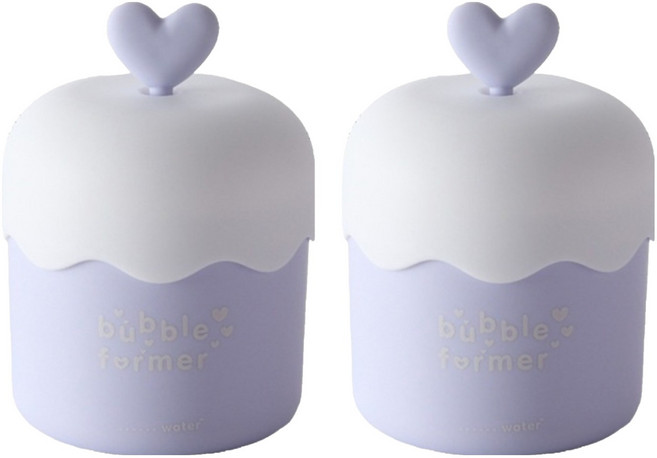 골드팡 클렌징 버블 세안 거품기, 2개, 블루