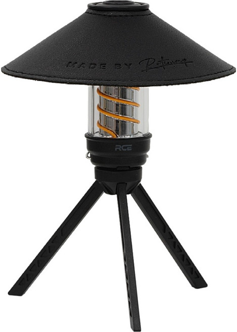 로티캠프 쉐이드 감성 캠핑 랜턴 + 전용갓 세트, 블랙, 1세트