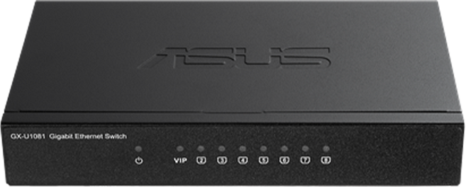 ASUS 華碩 8埠Gigabit交換器, 1台, GX-U1081