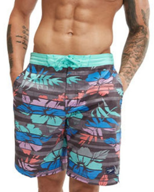 스피도 남성용 플로랄 워터 쇼츠 8-00385016039