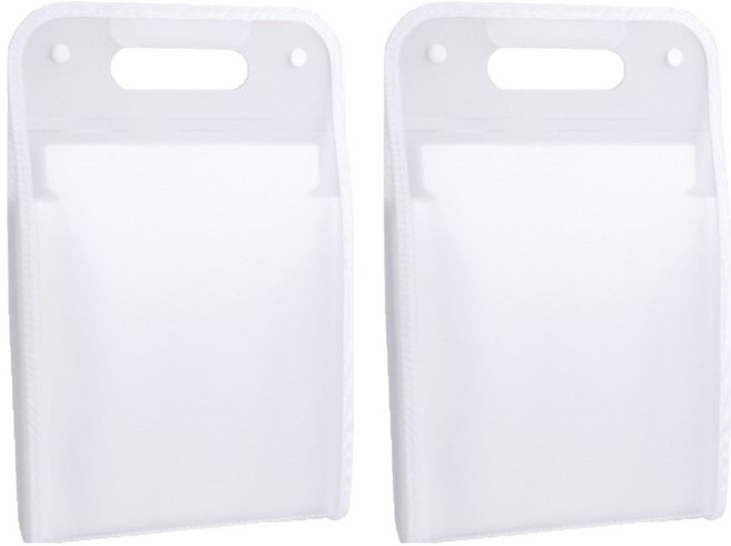 포텐키트 포켓 아코디언파일 36 x 24 x 3 cm, 화이트, 2개