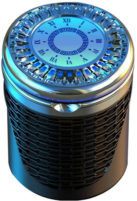 크로니클 프리미엄 사슬패턴 차량용 재떨이 컵홀더 걸림X L, 블랙, 1개