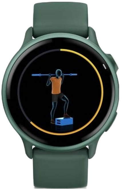 가민 비보액티브 6 웰니스 GPS 스마트워치, 재스퍼 그린, 30.4mm, GPS + 블루투스