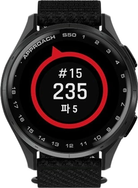 가민 어프로치 골프 GPS 스마트워치 S50, 블랙, 30.4mm, GPS + 블루투스 - 쿠팡