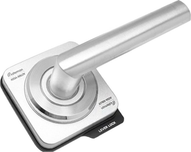 게이트맨 문 손잡이 GWM-LA10, 실버, 1개