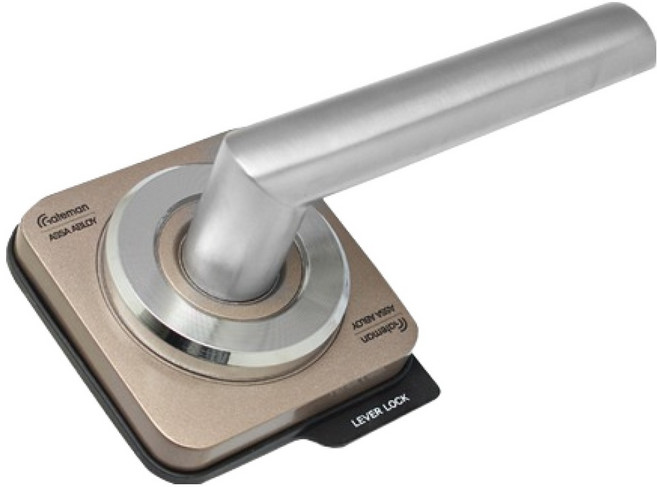 게이트맨 문 손잡이 GWM-LA10, 골드, 1개