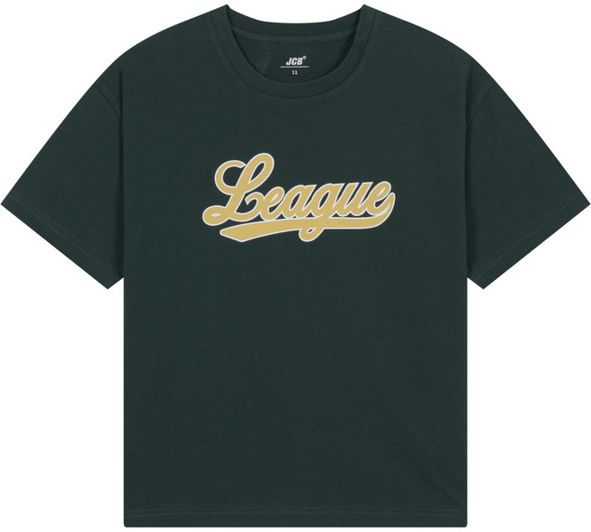 제이씨비 레터링 나염 반팔티 U312