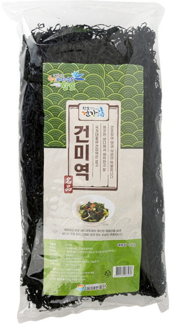 완도건강해 건미역, 1kg, 1개