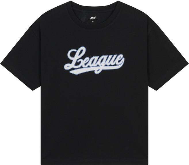 제이씨비 남아용 레터링 나염 반팔티 U312